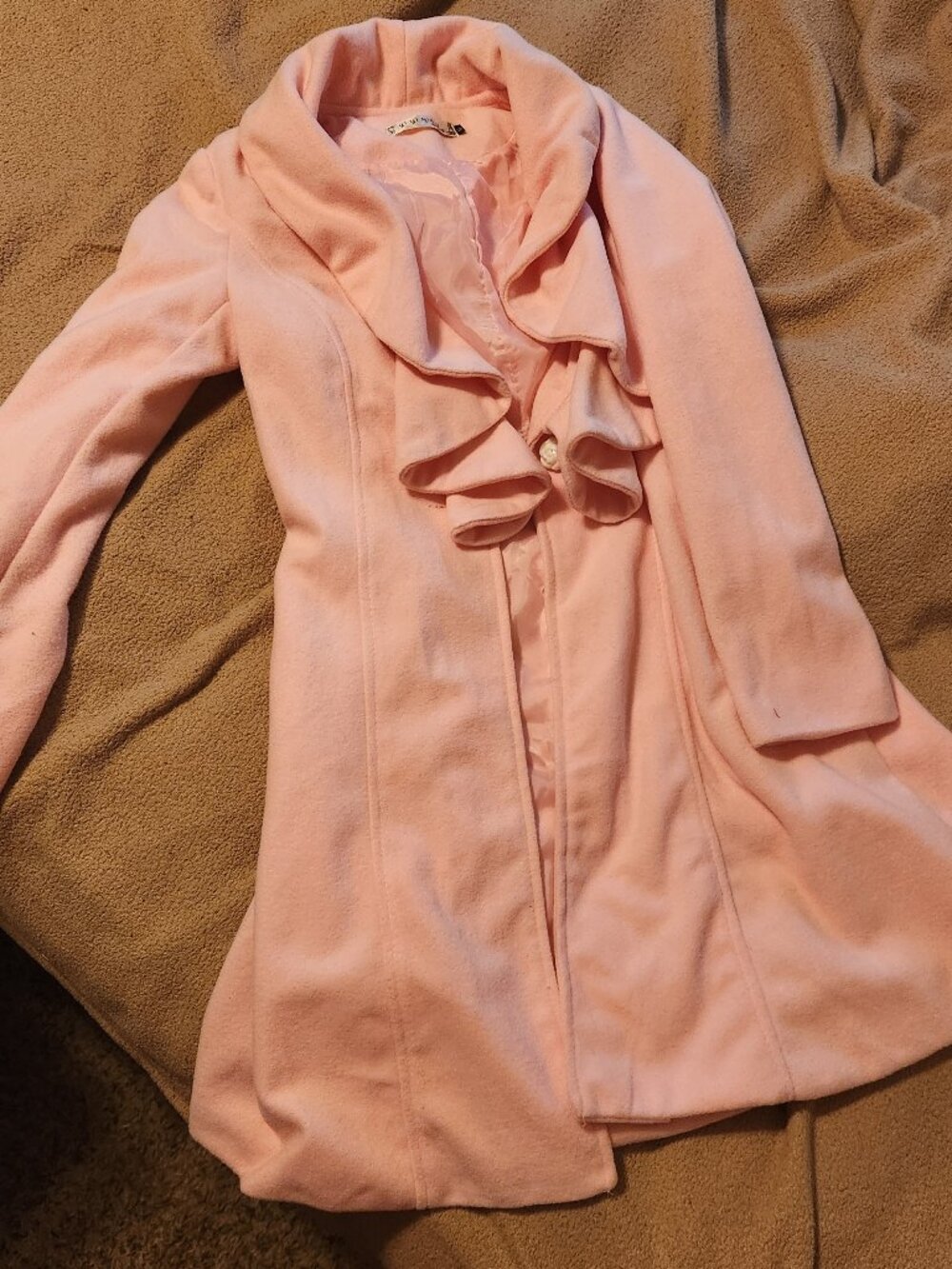 Pink Fleece coat